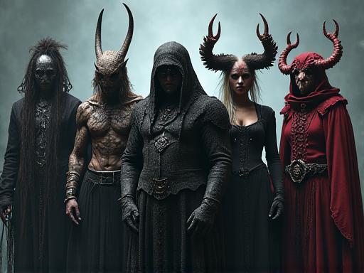 Disfraces de fantasía y terror para festivales